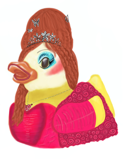 Tiny Desk Duck - Sticker