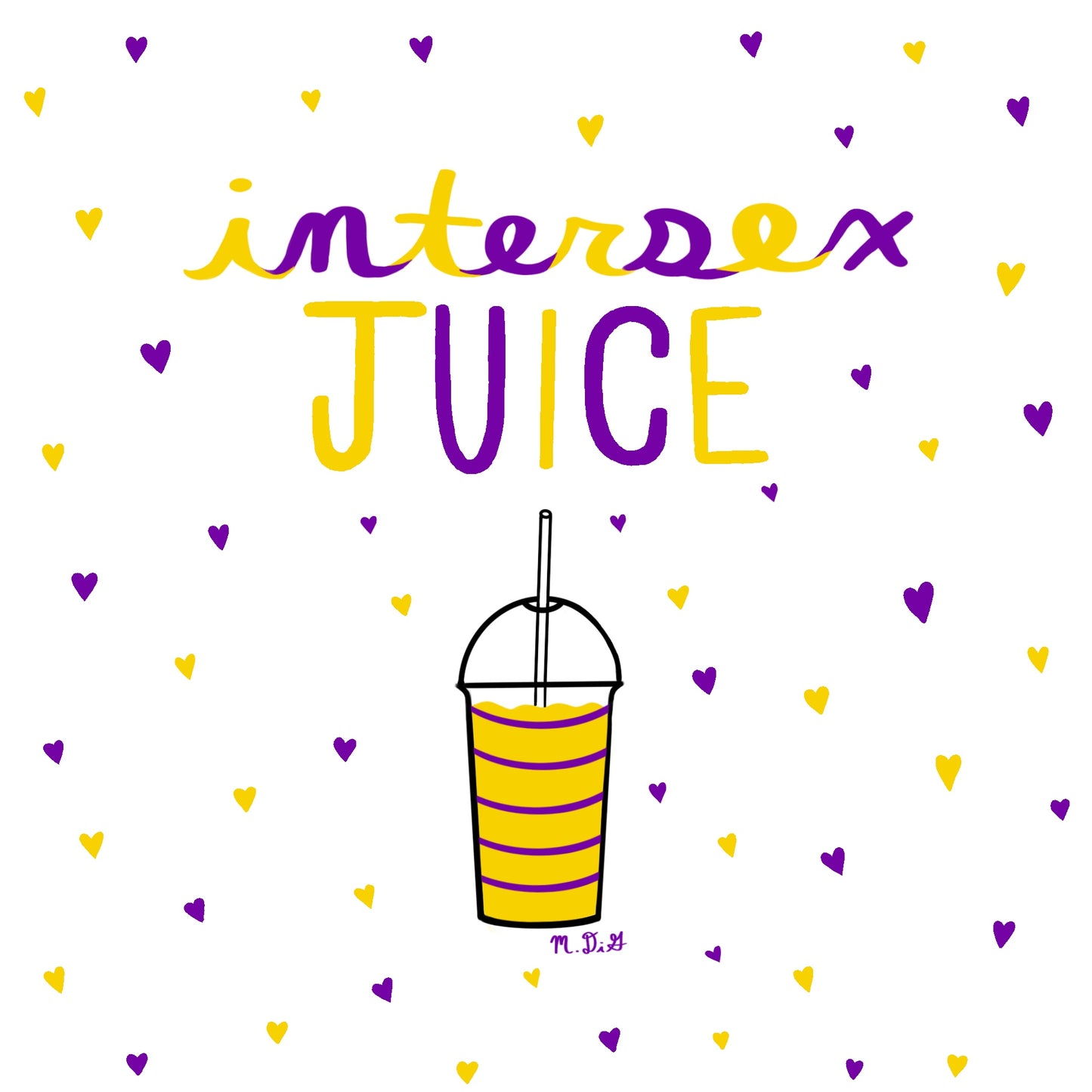 Intersex Juice - 5x5"