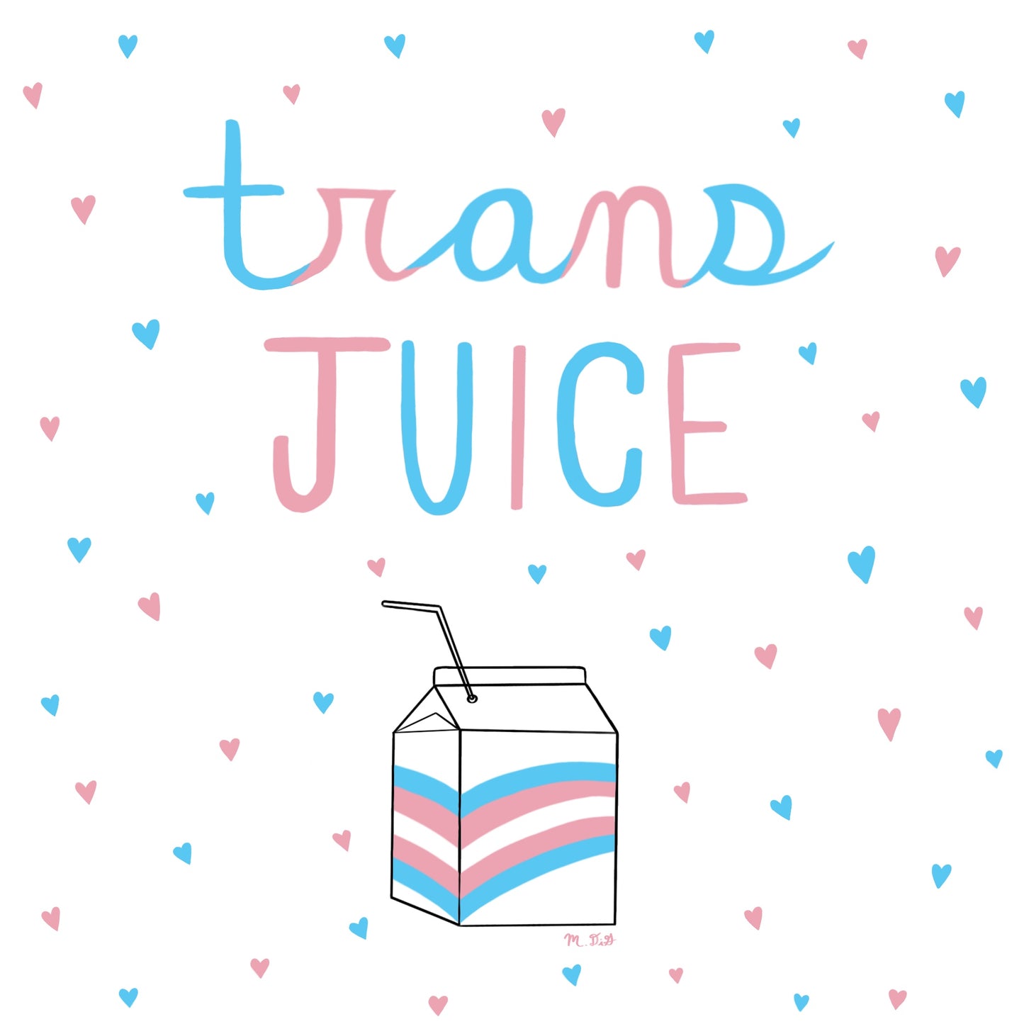 Trans Juice - 5x5"